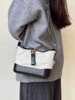 CHANEL Gabrielle Bag – Vintage Quilted Design - Image 9