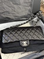 CHANEL Classic Flap Bag (CF) – Classic Silver-Tone Hardware - Image 6