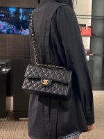 CHANEL Classic Flap Bag (CF) – Classic Silver-Tone Hardware - Image 9