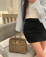 Birkin 25 Grey - Image 8