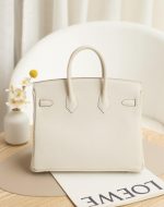 Birkin 25 White - Image 6