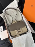 Hermès Constance 19 – Etoupe (18 Grey) - Image 4