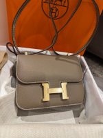 Hermès Constance 19 – Etoupe (18 Grey) - Image 6