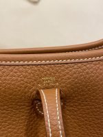 Hermès Evelyne TPM – Gold Brown - Image 9