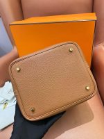 Hermès Picotin Lock 22 – Gold Brown - Image 7