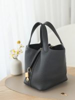 Hermès Picotin Lock 18 – Black with Gold Hardware - Image 5