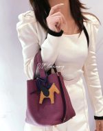 Hermès Picotin Lock 18 – Anemone Purple - Image 9