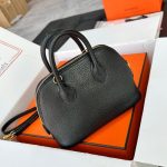 Hermès Bolide Mini Bag – Black - Image 5