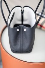 Hermès Garden Party 30 Tote – Noir (Black, Small Size) - Image 6