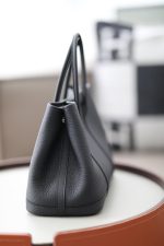 Hermès Garden Party 30 Tote – Noir (Black, Small Size) - Image 7