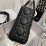 Lady Dior – Small Size in Black Lambskin - Image 6