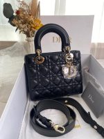 Lady Dior – Medium Size in Black - Image 4