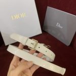 Dior Lady Dior Patent White Medium - Image 12