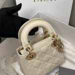 Dior Lady Dior Patent White – Small Size - Image 6