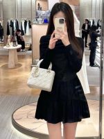 Dior Lady Dior Patent White Medium - Image 14