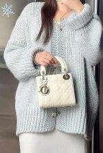 Dior Lady Dior Patent White – Small Size - Image 12