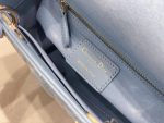 Lady Dior Bag – Medium Size in Blue Lambskin - Image 12