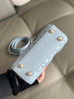 Lady Dior – Small Size in Sky Blue Lambskin - Image 8