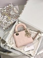 Lady Dior Mini Bag – Blush Pink - Image 6