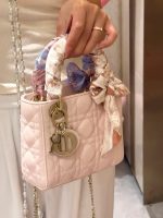 Lady Dior Mini Bag – Blush Pink - Image 11