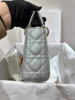 Lady Dior Small Bag – Candlelight Gray - Image 8