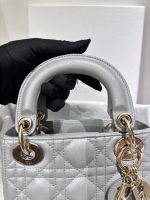 Lady Dior Small Bag – Candlelight Gray - Image 9