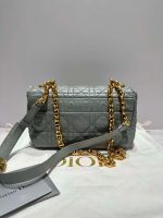 Dior Caro Bag – Blue (Small) - Image 5