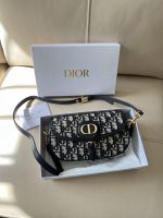 Dior Bobby Small Bag in Embroidered Denim Fabric - Image 9