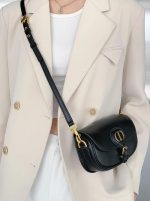 Dior Bobby Small – Black Shiny Calfskin - Image 14