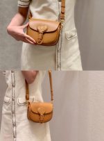 Dior Bobby Medium – Caramel Shiny Calfskin - Image 13