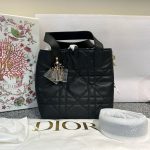 Dior Vertical Toujours Bag – Black (Vertical Version) - Image 4