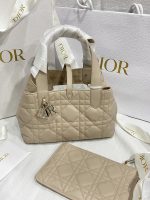 Dior Vertical Toujours Bag – Beige (Medium Size) - Image 7
