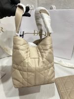 Dior Vertical Toujours Bag – Beige (Medium Size) - Image 6
