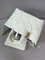 Dior Vertical Toujours Bag – White (Medium) - Image 5