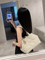 Dior Vertical Toujours Bag – White (Medium) - Image 14