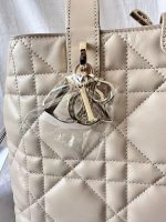 Dior Vertical Toujours Bag – Beige (Medium, Vertical Style) - Image 9