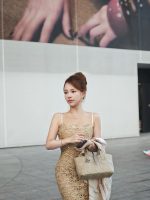 Dior Vertical Toujours Bag – Beige (Medium, Vertical Style) - Image 13