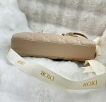 Lady D-Joy – Small Size in Caramel Beige Lambskin - Image 7