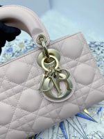 Lady D-Joy – Small Size in Light Pink Lambskin - Image 6