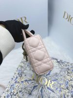 Lady D-Joy – Small Size in Light Pink Lambskin - Image 7