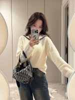 Dior D-Journey Handbag in Oblique Monogram - Image 7