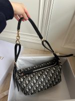 Dior D-Journey Handbag in Oblique Monogram - Image 6