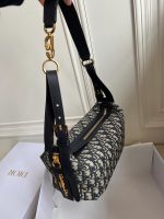 Dior D-Journey Handbag in Oblique Monogram - Image 5