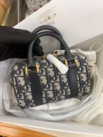 Dior Groove Boston Bag in Black Floral Fabric - Image 6