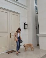 Dior Groove Boston Bag in Black Floral Fabric - Image 12