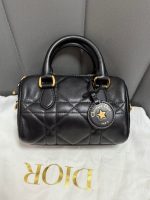 Dior Groove Boston Bag in Black Leather - Image 4