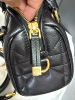 Dior Groove Boston Bag in Black Leather - Image 9
