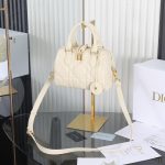 Dior Groove Bag in White Leather - Image 4