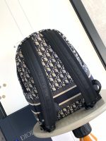 Travel Original Embroidered Monogram Backpack: - Image 5