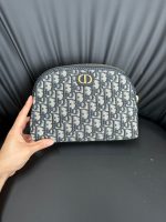 30 Montaigne Medium Clutch in Embroidered Oblique Canvas - Image 6